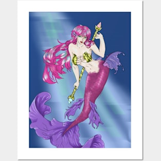 Ran The Mermaid Posters and Art